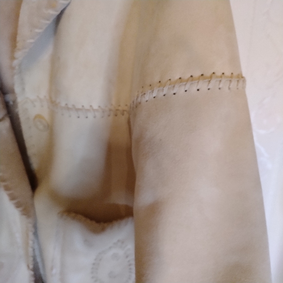 🌺Beautiful London Fog suede like fur lined super soft and warm sz s Sherpa coat - Picture 11 of 17